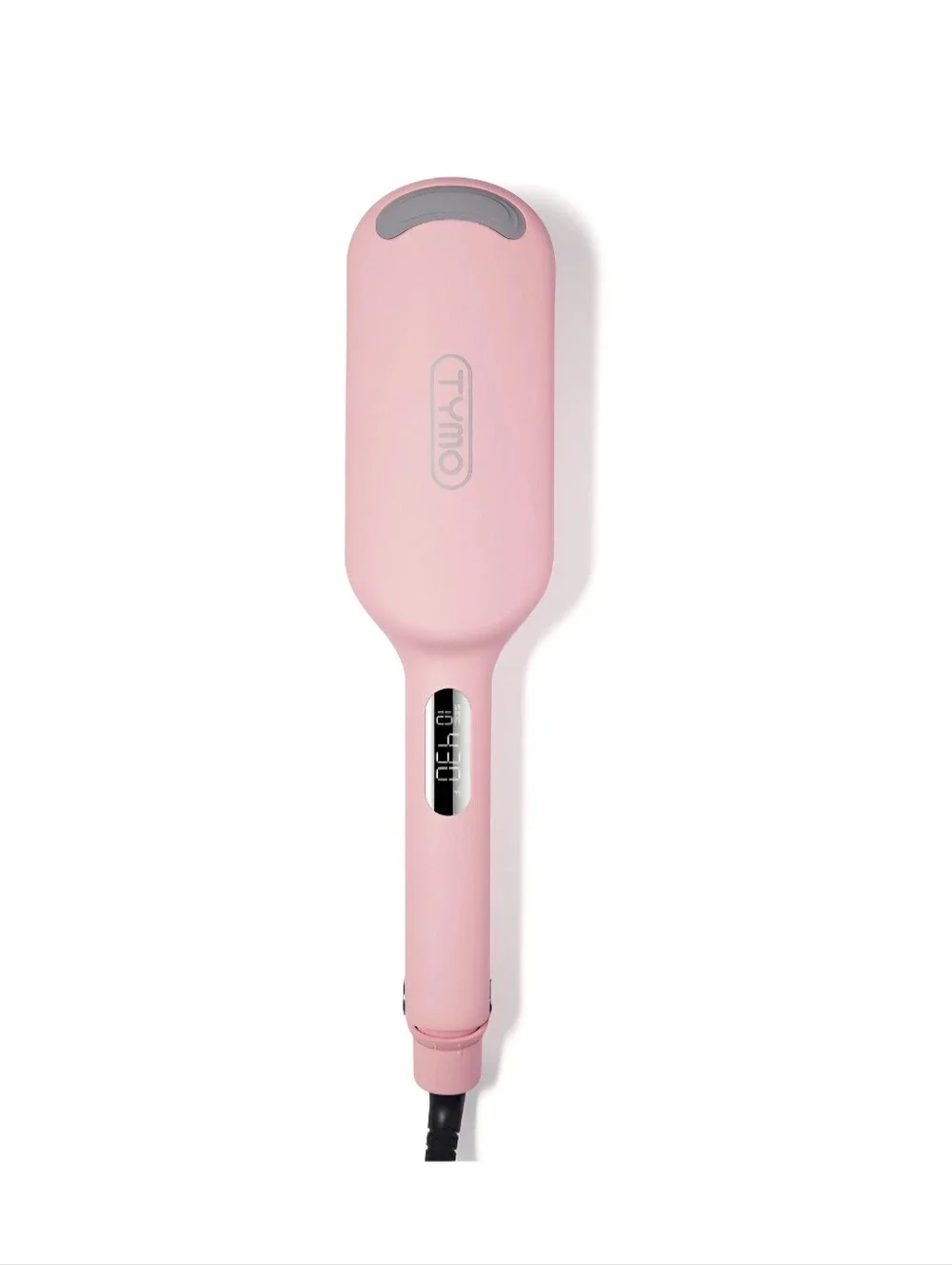 Tymo Pink Hair Straightening Brush - Sleek Detangling & Styling